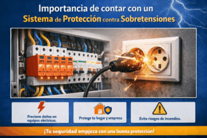 Protección contra Sobretensiones: Qué es y por qué es clave
